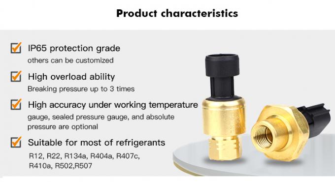 RPT233S 0~20MPa Packard Yazaki 1%FS Sensor de pressão cerâmica para sistema HAVC 1