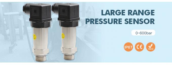 Faixa de pressão de 0-600 bar Sensor de pressão de óleo de silício difuso RPT202 com saída de 0,5-4,5 V e certificação CE RoHS 0
