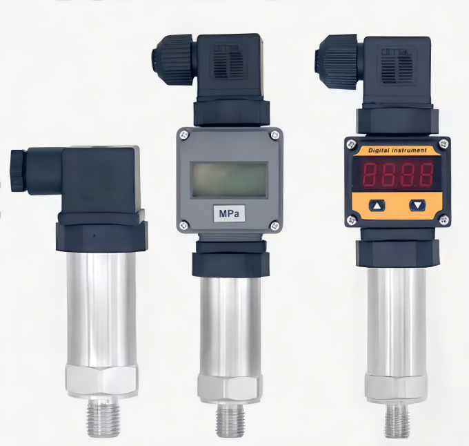 4-20mA Transdutor de pressão de água, gás e ar Sensor de pressão de aplicação líquida Transmissor 0