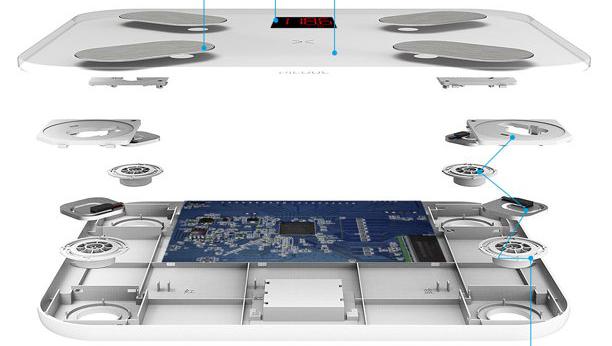 50 kg Célula de carga corporal Sensor de pesagem Resistência à tensão Meia ponte Peso Balanças pessoais Sensores de medição de pressão 7