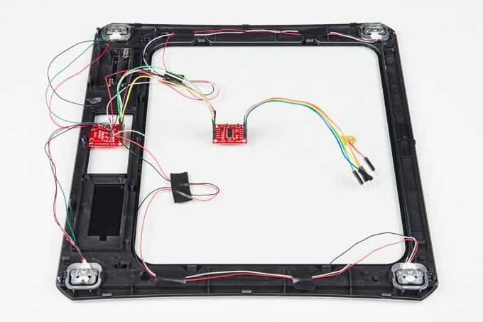 50 kg Célula de carga corporal Sensor de pesagem Resistência à tensão Meia ponte Peso Balanças pessoais Sensores de medição de pressão 9
